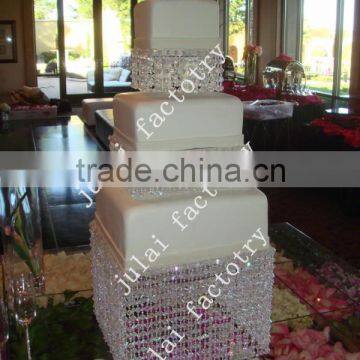 wedding hanging crystal cake stand centerpieces for wedding decoration