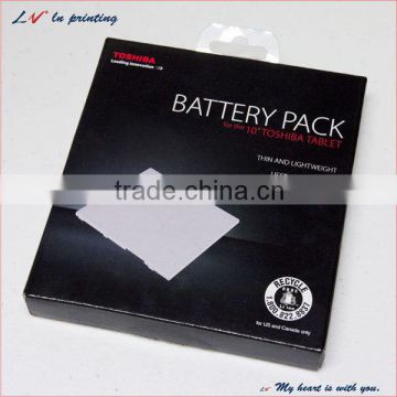 high quality recyclable tablet box with high end finish surface