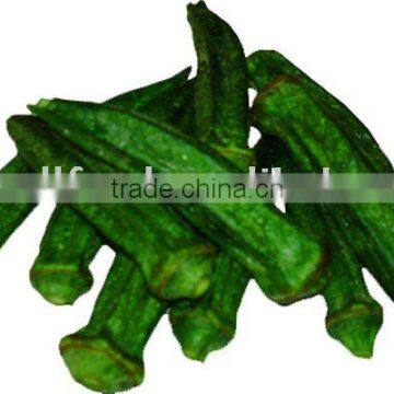 Okra Chips--VF snacks