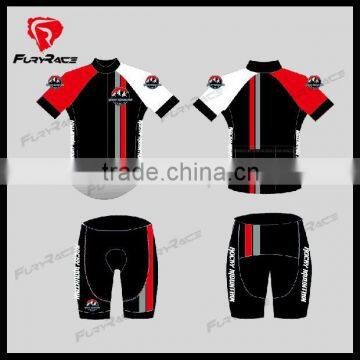 2016 OEM Team Bicycle Short Sleeves Jerseys Bike Clothing Cycling Suit