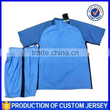 Best Quality Cheap Plain Custom Design100%Ployester Football Club Jersey Thailand Quality