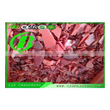 Factory price red color Recycled PP crate scrap