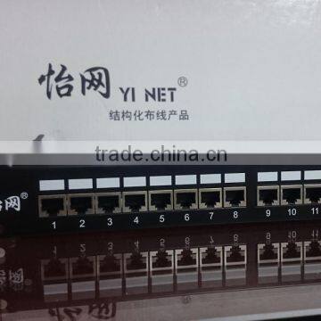 24-Port Cat6 Unshielded Wallmount or Rackmount Patch Panel photo-4