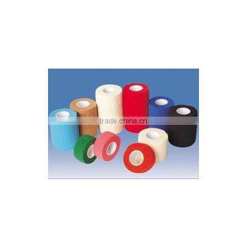Best Price Colorful Non Woven Elastic Cohesive Self-adhesive Bandage for Horse photo-4