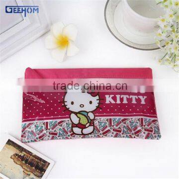 oem design pvc bag rectangle pvc stationery bag