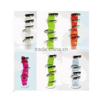 Wave 12 Piece Rotating Acrylic Eyewear Display