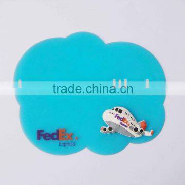 Plastic soft pvc coasters