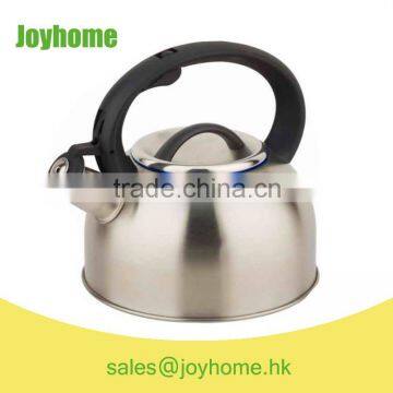 2.0L Satin Finished Fixed Handle Whistling Kettle