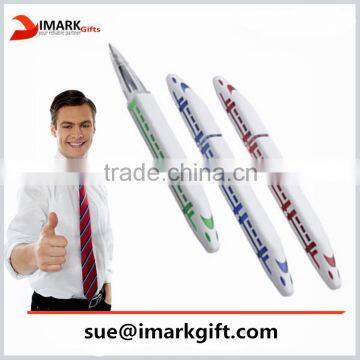 New designs bullet Train shaped ball pen Train shaped plastic ball pen for promotion