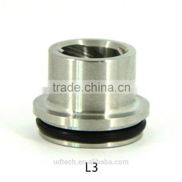 UD Food Gade SS304 Huracan Large-bore Spiral Dirp Tips for E-cig Vaping Cigarette Holder photo-3