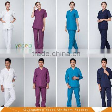 HOT selled 100% doctor surgical operation uniform