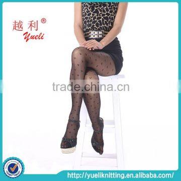 2015 New fashion pattern coin dot japanese nylon stockings