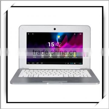 New 1GB 10.1" VIA8880 Dual-core Android 4.2 Chinese Mini Laptop Netbook with 8GB Hard Disk Silver