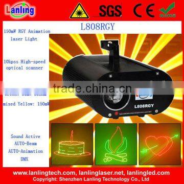 150mw colorful party laser light