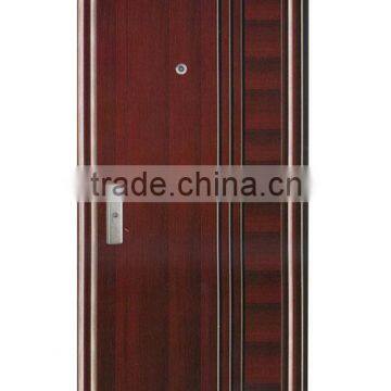 Red Color Steel Entry Doors photo-5