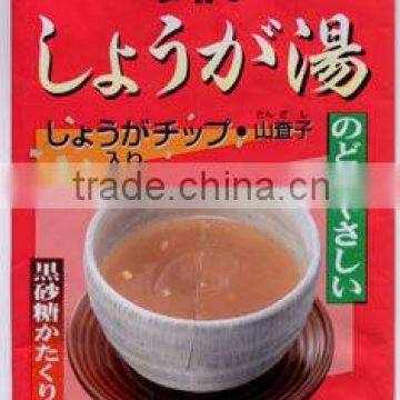 "Ginger tea" healthy drink powder that contributes to your health