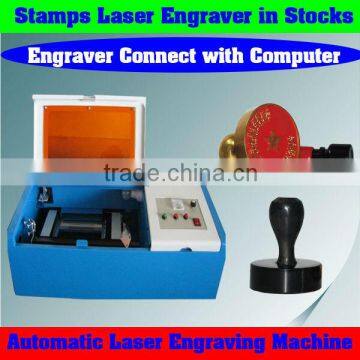 Small Size Mini Portable Laser Stamp Making Machine for Rubber,Wood,Plastic,Tiles 86-13137723587