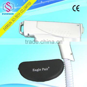 Black Skin Doll 1064 Nd Yag Laser Machine // Tattoo Removal Varicose Veins Treatment Laser With 3 Tips // Dual Q Switch Nd Yag Laser Q Switch Laser Machine