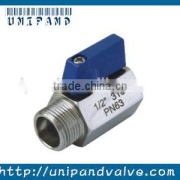 Stainless Steel Thread Mini Ball Valve 304 316