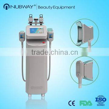 Multifunctionnal 5 handles with 3 years warranty cryolipolysis anti freeze membrane