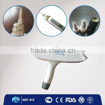Tattoo Laser Removal Machine Nd Yag Laser For Laser Tattoo Removal Machine / Tattoo Vascular Tumours Treatment Removal By Q Switch Nd Yag Laser Facial Veins Treatment