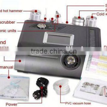 novanewface factory selling N95 5IN1 dermabrasion equipment with ultrasound and skin scrubber