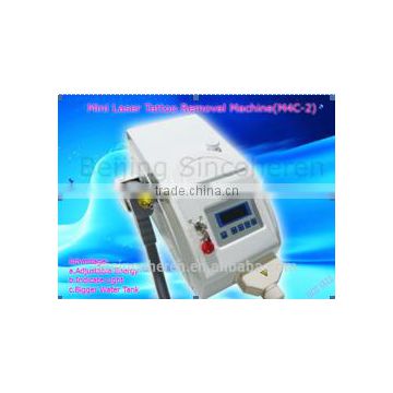 hot sell Portable Nd:yag laser tattoo removal Q-switch skin rejevenation.