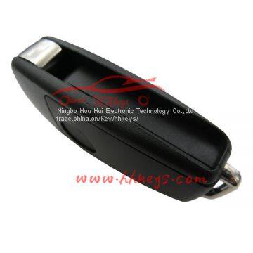 Audi 3 Button (Trunk Button)modified Remote Flip Key Case Shell photo-4