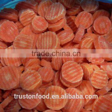 2014 New Crop I.Q.F.Frozen Carrot Slice Grade A