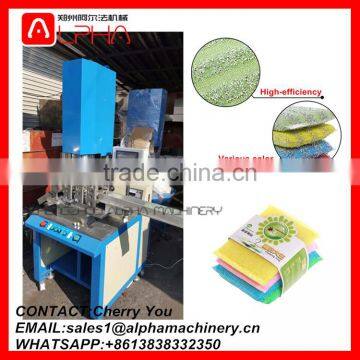 Sponge Scrubber Pad Cutting Machine and Sponge Welding Machine for Sale photo-3