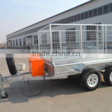 9'x5' Hydraulic Galvanized Tandem Tipper Box Trailer photo-3
