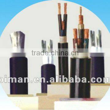 XLPE/PVC insulated PVC sheath marine cable