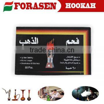 Hookah charcoal made from bamboo