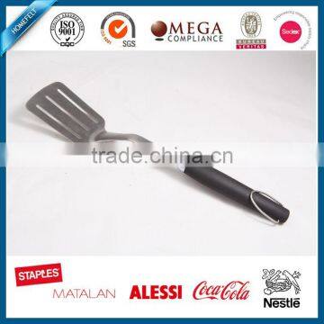 SS304 spatula with TPR handle of Barbecue tools