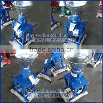 1.5kw Mini E-motor Vertical Type Flat Die Roller Driven Feed Pellet Mill Pelletizer photo-3