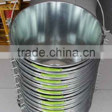 Galvanized ice bucket,iron bucket ,metal beer bucket