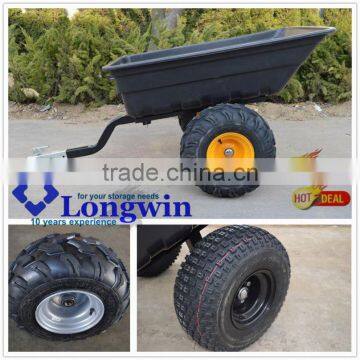 Poly trailer, ATV farm trailer, lawn trailers for sale