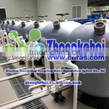 Green Sand cylinder filter tank for swimming pool waste water