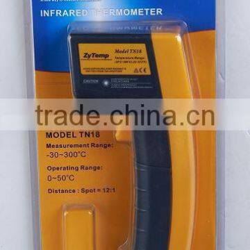 Infrared thermometer for test temperature