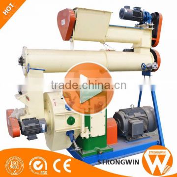 Strongwin SZLH400 8t/h animal chicken feed pellet making machine