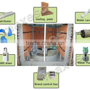 Electrical Duct Top Dischargel 3 Phase Swamp Air Cooling Fan photo-5