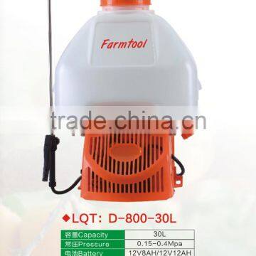 D-800-30L electric sprayer,Battery Sprayer, Agriculture Sprayer,knapsack sprayer