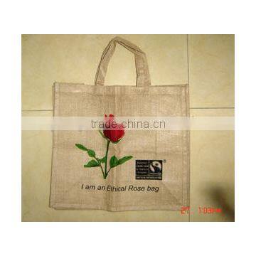 jute wine bag with lamination