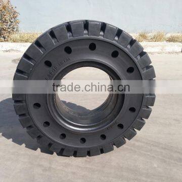 Hot Sale Made in China Forklift Tire 5.00x8 With Hole photo-4