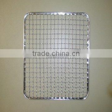 18g barbecue wire mesh/stainless steel BBQ mesh/stainless steel grill mesh