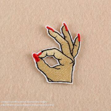 Best Quality Embroidery Patch Custom Embroidery Design Printing Patch Heat Transfer Embroidery Design Heat Patch photo-5