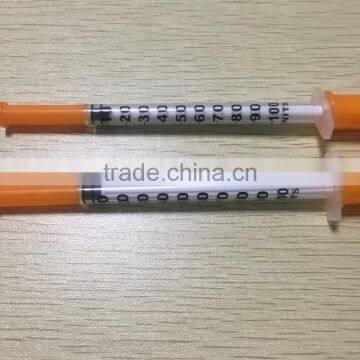 Disposable Insulin Syringe 1ml 0.5ml 0.3ml With Fixed Needle Syringe Factory photo-4