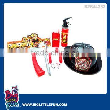 Fireman Toy Set With Fireman Helmet