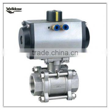 Pneumatic ball valve