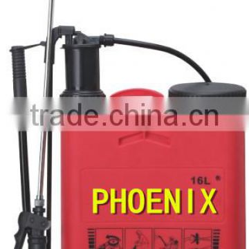 Farm equipment type weed killer PE tank backpack sprayer